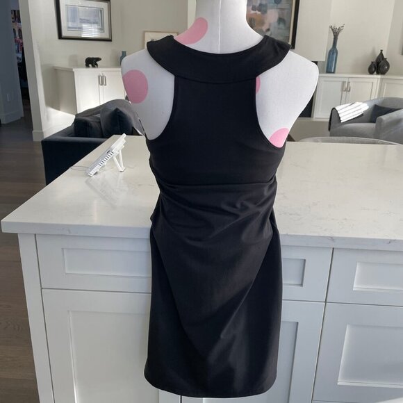 Soybu Sleeveless Fit and Flare Polyester Dress w Shelf Bra Black Sz S - Picture 3 of 8